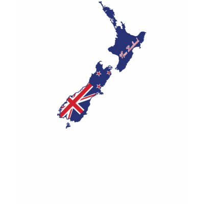 New Zealand T-shirt by worldtees