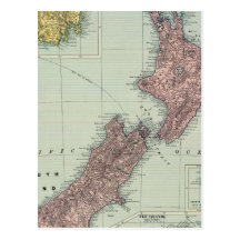 New Zealand, Tasmania, Fiji Post Cards