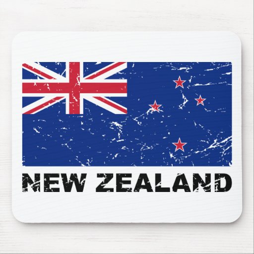 New Zealand Vintage Flag Mouse Pads