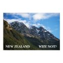 NEW ZEALAND, WHY NOT? posters