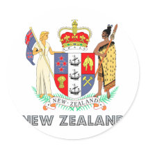 New Zealander Emblem stickers