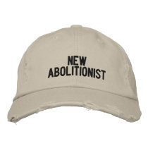 NewAbolitionist embroidered hats