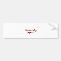 Newark California Classic Design Bumper Sticker