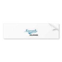 Newark Delaware City Classic Bumper Stickers