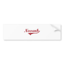 Newark Ohio Classic Design Bumper Sticker