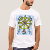 newartsweb - The Eight Spoked Wheel t-shirts