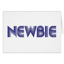 Newbie cards