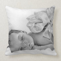 Newborn baby bow  MoJo Pillow pillows