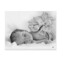 Newborn Baby Gift Postcard