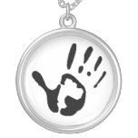 Newborn Baby Handprint Keepsake Charm Jewelry