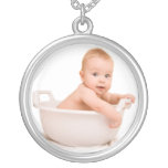 Newborn Baby Keepsake Charm Necklace