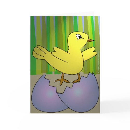 Newborn Chick card