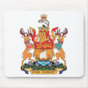Newbrunswick Coat Of Arms mousepads by teyes143 Newbrunswick Coat Of Arms mousepads