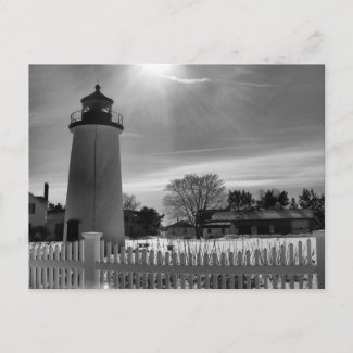 Newburyport Lighthouse-Postcard postcard