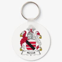 Newell Family Crest keychains