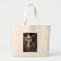 Newfie 1 - Ophelia in the Woods Canvas Bags