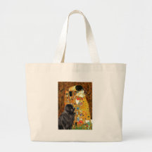 Newfie 1 - The Kiss Canvas Bag