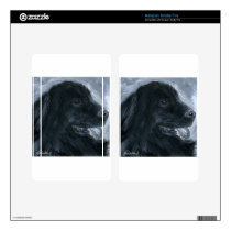 Newfie acrylic painting skins