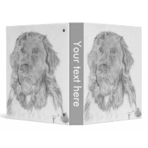 Newfie Vinyl Binder