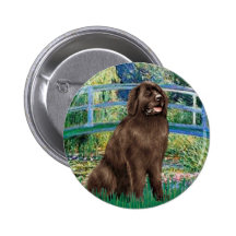 Newfie (brown) - Bridge Pins