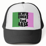 Newfie Chicks Kick Arse Mesh Hats