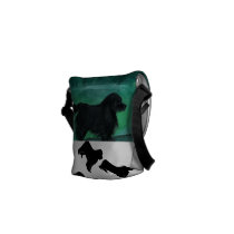 Newfie newf newfy messenger bag messenger bags