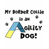 Newfoundland Agility Dog t-shirts