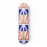 Newfoundland And Labrador flag Skate Board Deck