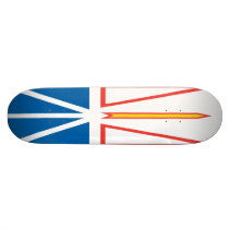 Newfoundland and Labrador Flag Skateboard