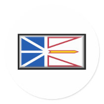 Newfoundland and Labrador Flag stickers