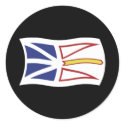 Newfoundland And Labrador Flag Sticker by livingflags Newfoundland And Labrador Flag Sticker