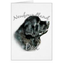 Newfoundland (blk) Dad 2 cards
