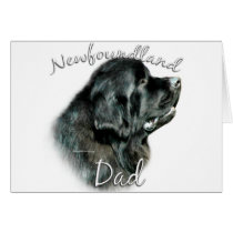 Newfoundland (blk) Dad 2 cards