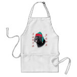 Newfoundland (blk) Santa Paws aprons