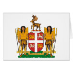 Newfoundland Coat of Arms Greeting Card