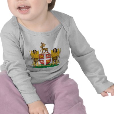 Newfoundland Coat Of Arms T Shirts by teyes143