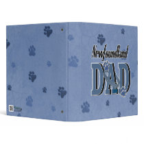 Newfoundland DAD 3 Ring Binder