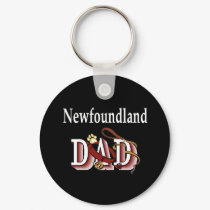 newfoundland dad Keychain