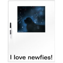 Newfoundland dog Dry Erase Board dry erase boards