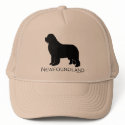 Newfoundland Dog Hat by handandpaw Newfoundland Dog Hat