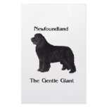 Newfoundland Dog The Gentle Giant Custom Stationery