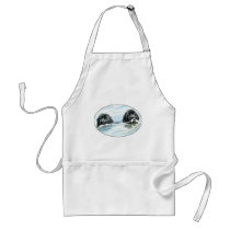 Newfoundland Dogs Swimming aprons