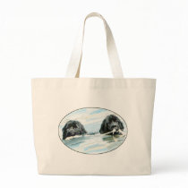 Newfoundland Dogs Swimming bags