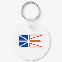 NEWFOUNDLAND FLAG keychains