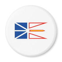 NEWFOUNDLAND FLAG magnets by flagshirts NEWFOUNDLAND FLAG magnets