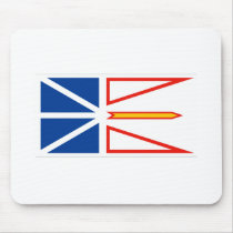 NEWFOUNDLAND FLAG mousepads by flagshirts NEWFOUNDLAND FLAG mousepads