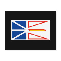 NEWFOUNDLAND FLAG postcards