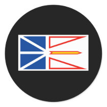 NEWFOUNDLAND FLAG stickers by flagshirts NEWFOUNDLAND FLAG stickers