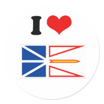 NEWFOUNDLAND FLAG stickers by flagshirts NEWFOUNDLAND FLAG stickers