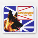 Newfoundland German Shepherd Mouse Pads